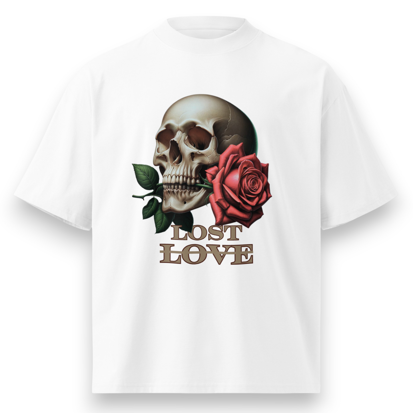 Bones & Blooms - Oversized Shirt