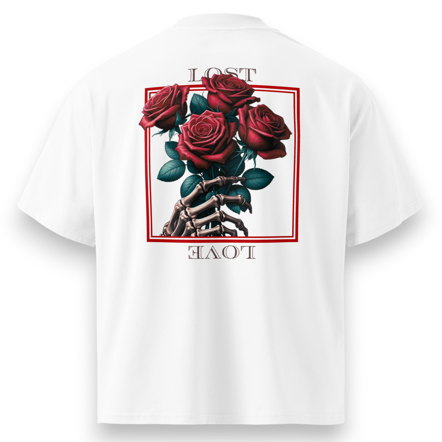 Bones & Blooms - Oversized Shirt