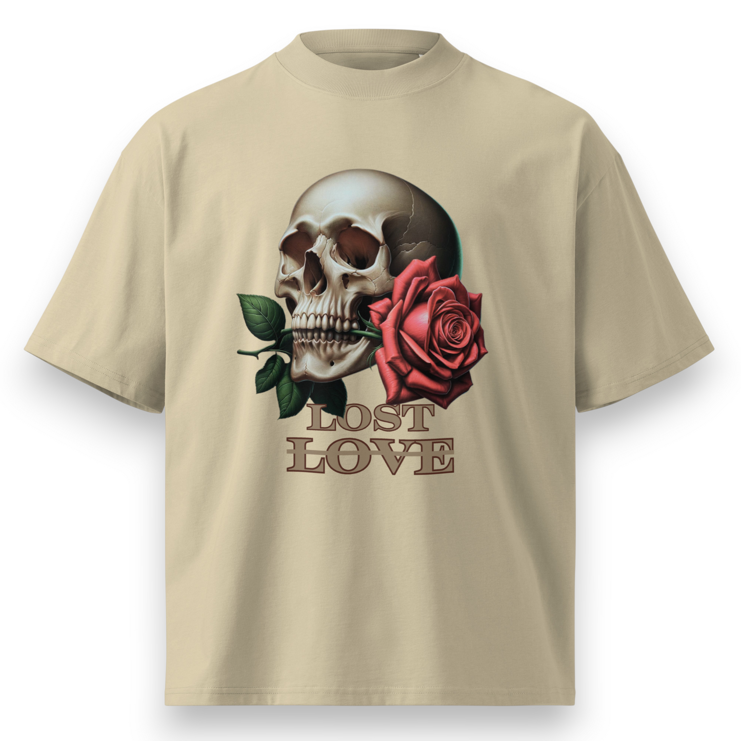 Bones & Blooms - Oversized Shirt