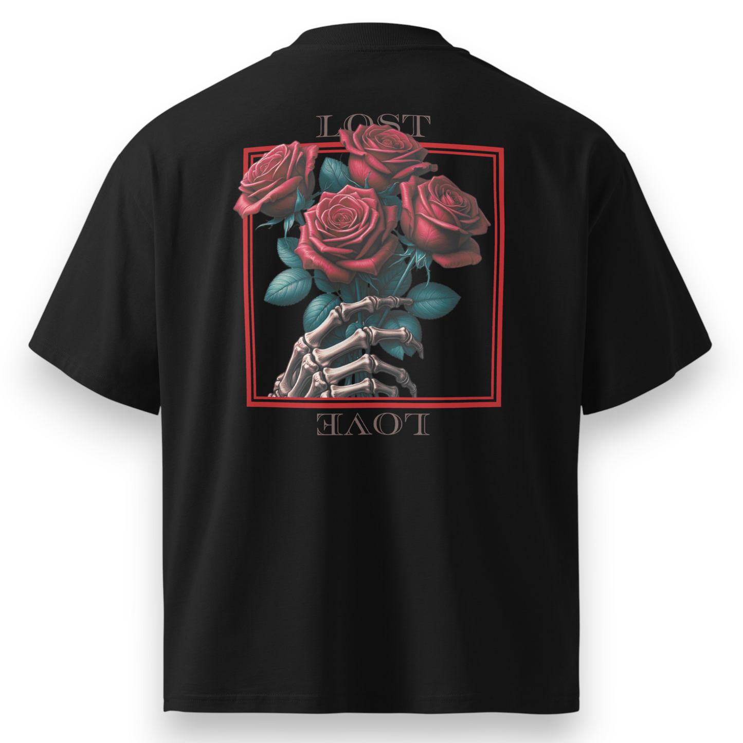 Bones & Blooms - Oversized Shirt