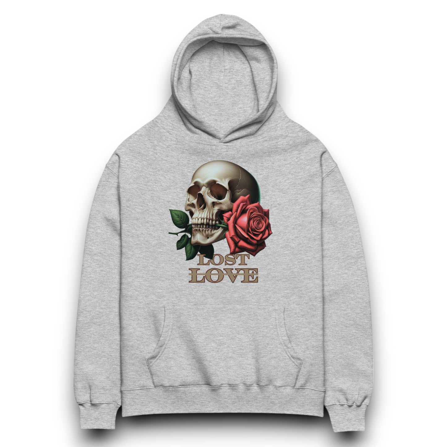 Bones & Blooms - Oversized Hoodie
