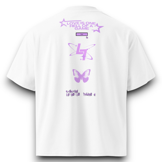 Love Is A Game - Oversized Shirt