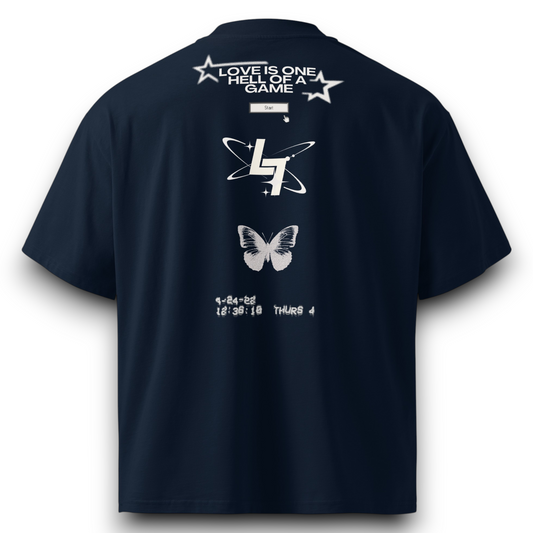 Love Is A Game - Oversized Shirt