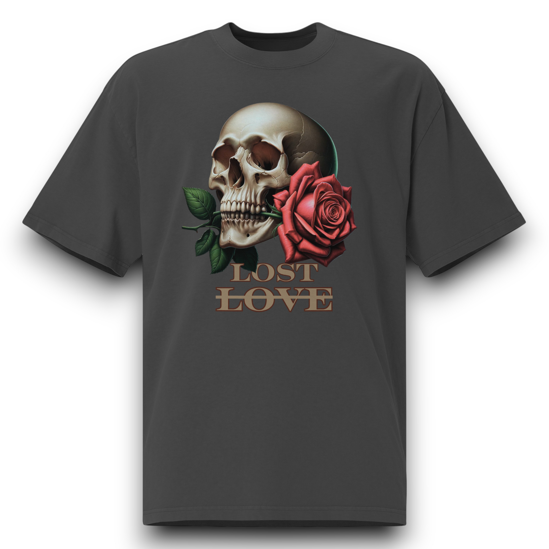 Bones & Blooms - Oversized Shirt – Lost Love
